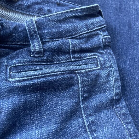 Liverpool Straight Blue Jeans Size 2 Size 26 Raw Hem - Picture 7 of 13